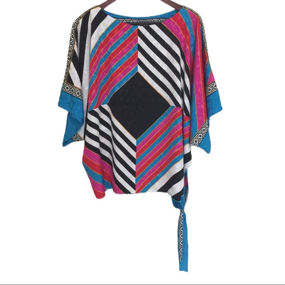 La Chemies Vintage 80s Oversized Batwing Top - Picture 1 of 9